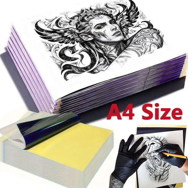 TRUE STAR Tattoo Transferpapier, 4-lagig, A4 - Bild 1
