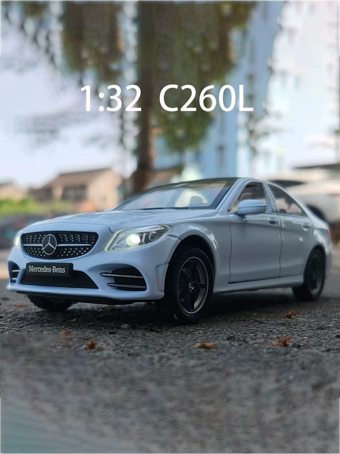 RMZ city C260L E300L Automodell-Spielzeug, 1:32 Maßstab, mit öffnenden Türen, Rückziehfunktion, Gummireifen - Bild 4