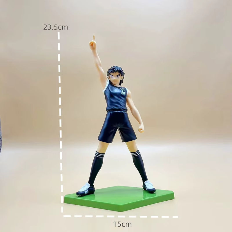 Bandai Anime Captain Tsubasa Action Figuren Ozora Tsubasa und Genzo Wakapo Sammlerstücke aus Kunststoff in Mehrfarbig - Bild 6