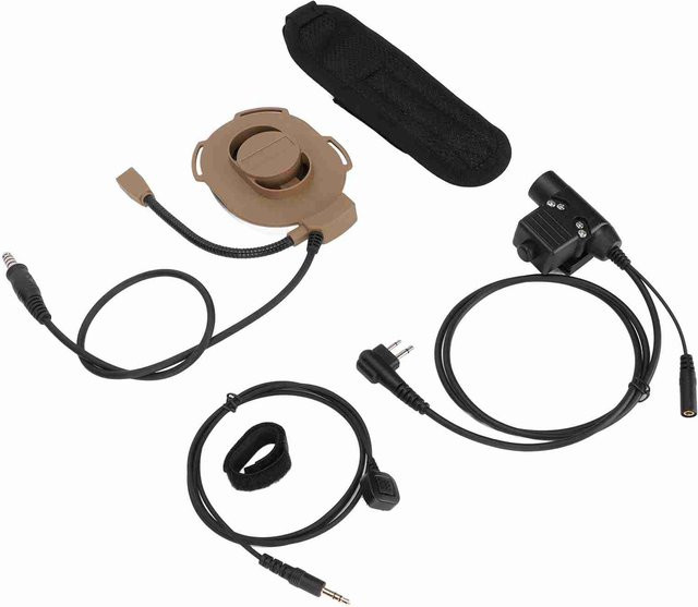 Honor Electronics HD01 Motorradhelm Headset mit PTT in Schwarz - Bild 1