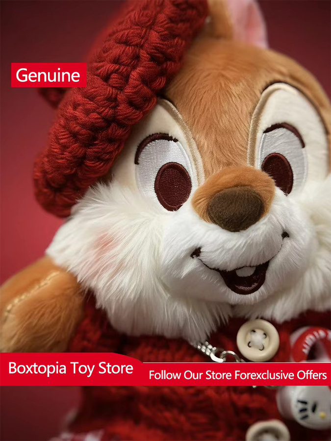 Disney Chip und Dale Plüsch-Schlüsselanhänger, Rotpullover, Bunt / Mehrfarbig - Bild 2