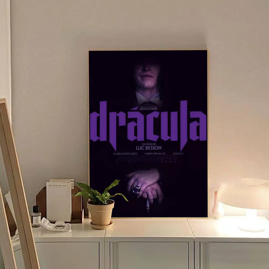 Selbstklebendes Poster Dracula A Love Tale im Vintage-Stil für deine Heimdekoration, B: 15,0 cm, H: 10,0 cm - Bild 6