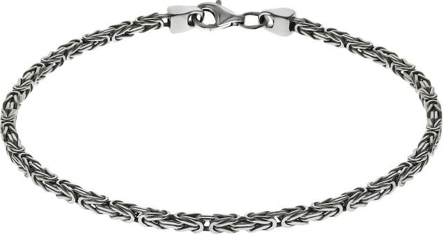 Zeeme Armband 925 Silber, 2,2 mm breit, Unisex - Bild 1