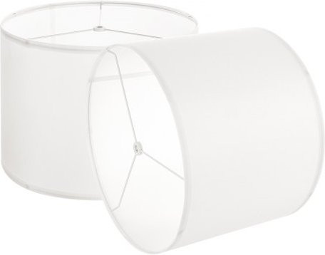 VEVOR Lampenschirm Trommel 2er-Set aus Leinen und PVC in Beige, B/T/H: 33 x 33 x 25 cm - Bild 1