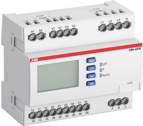 ABB CM-UFD.M22M 1SVR560731R3700 Überwachungsrelais mit 3 Relais-Ausgängen in Weiß - Bild 1