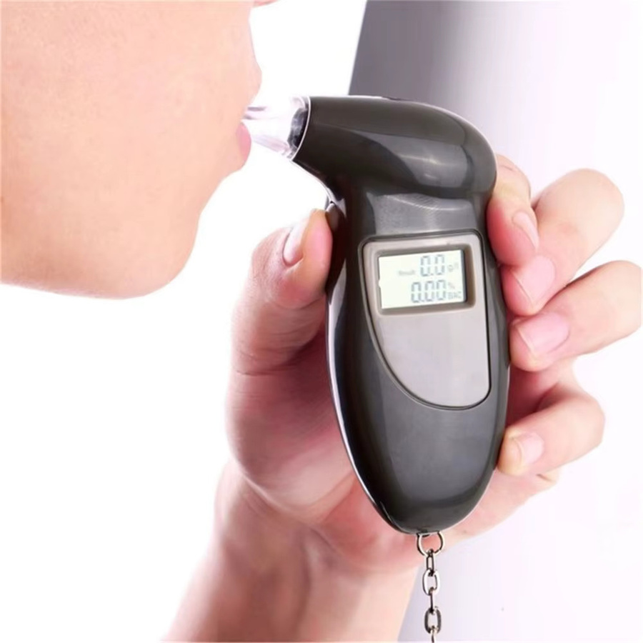 Kebidumei Digitaler Alkoholtester mit LCD-Display in Schwarz - Bild 2