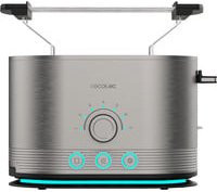Cecotec Toaster Shine&Toast Double in Silber und Blau aus Edelstahl mit 850 Watt - Bild 1