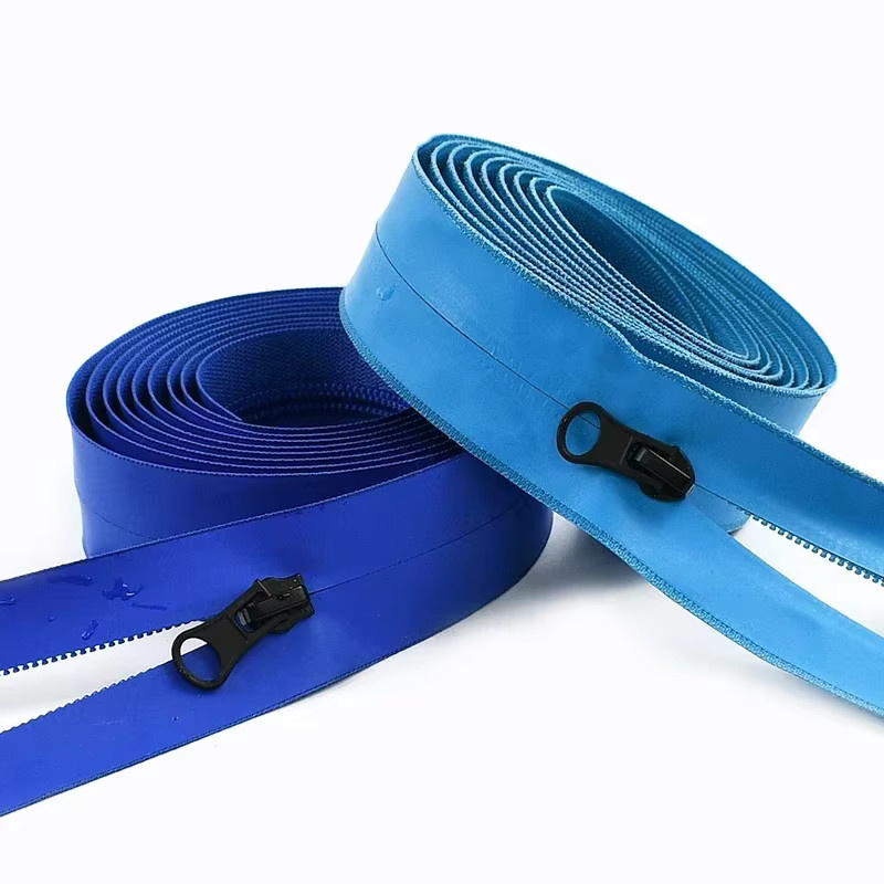 Meetee Wasserdichter Nylon-Reißverschluss aus Kunststoff in Schwarz für DIY-Nähzubehör und Reparaturen - Bild 4