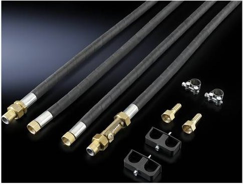 Rittal Anschlussset SK 3201.990 in Schwarz - Bild 1