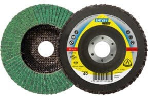 Klingspor SMT 636 Schleifmopteller Multibindung Korn 60 gewölbt Durchmesser: 125 mm, Bohrung: 22,23 mm - Bild 1