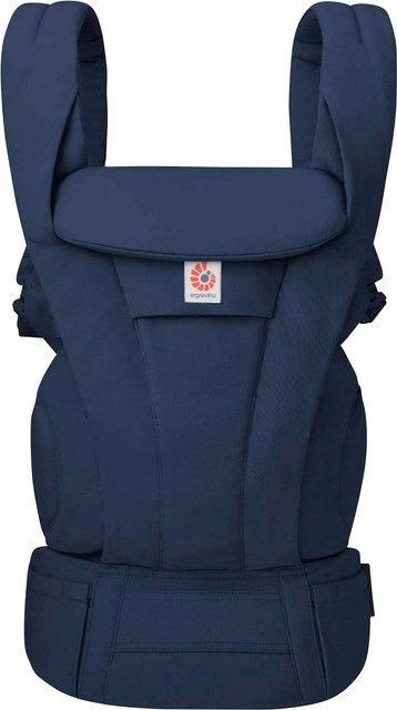 Ergobaby Omni Deluxe Cotton Babytrage aus Baumwolle in Blau - Bild 1