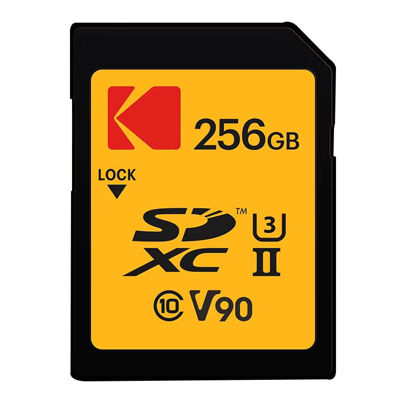 Kodak SDXC UHS-II Speicherkarte für professionelle Kameras mit bis zu 280 MB/s Lesegeschwindigkeit, unterstützt 4K und 8K - Bild 4