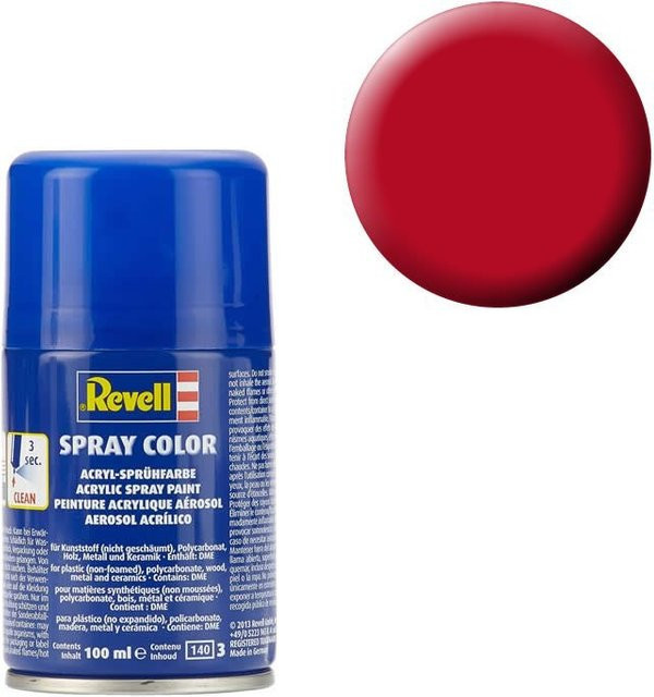 Revell Acrylfarbe Karmin-Rot, matt, Spraydose, 100ml - Bild 3
