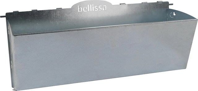 Bellisa Pflanzkasten Origami aus verzinktem Stahl in Silber, Breite: 54 cm - Bild 1