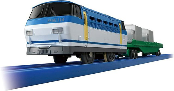 Takara Tomy Plarail S-58 Be- und Entladungszug, Zugspielzeug, grau, ab 3 Jahre