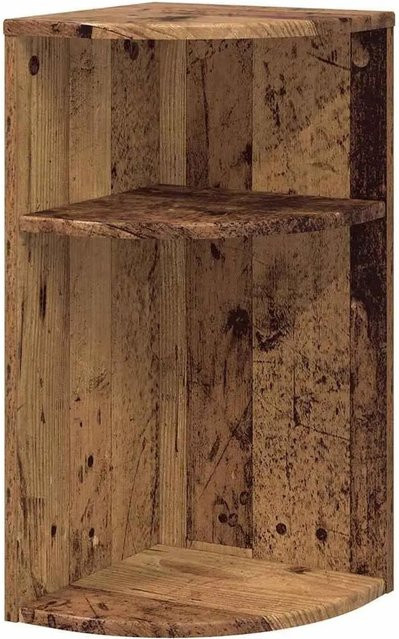vidaXL Beistelltisch aus Altholz in Braun, B/T/H: 29,6 x 29,6 x 60 cm - Bild 1