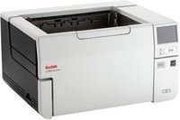 Kodak S2085F A4 Dokumentenscanner mit Flachbett und Duplex-Scan, 600 dpi, 85 ppm/170 ipm, 300 Blatt ADF, Ethernet und USB 3.2 Gen 1x1, LED-Technik, Weiß/Grau - Bild 1