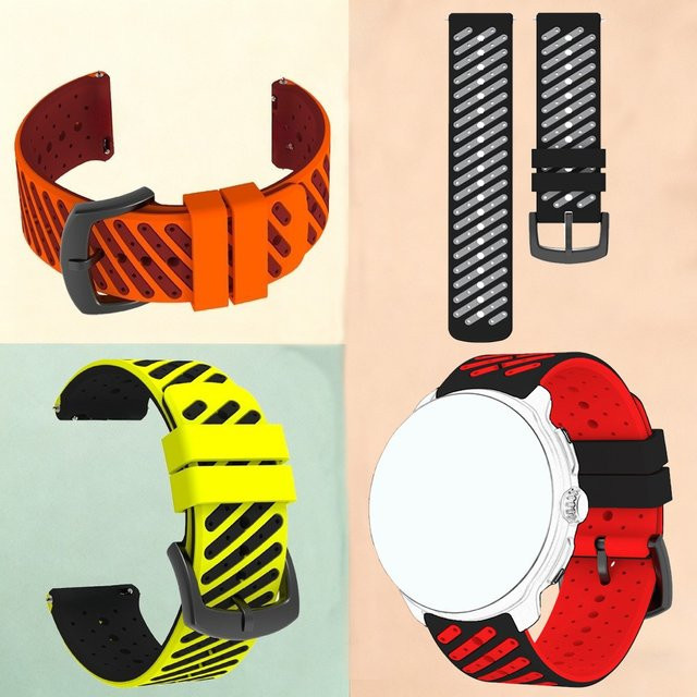 COROS Ersatzarmband Silikon, 24 mm, Unisex - Bild 1