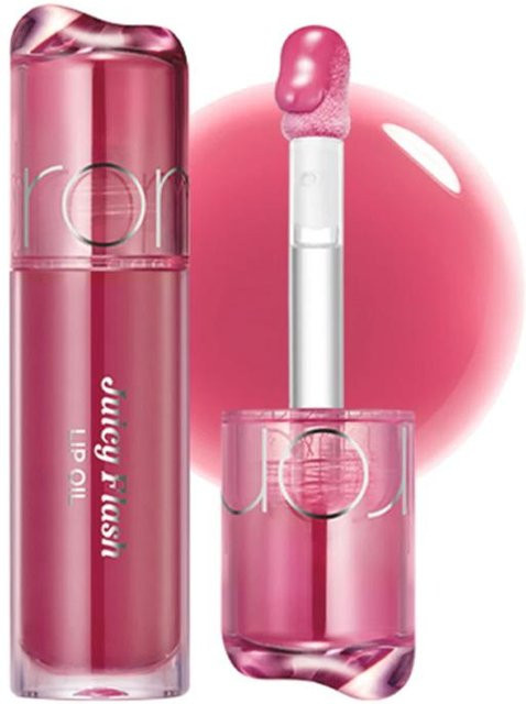 rom&nd Juicy Flash Lip Oil, 4,5g, 04 Flare Lychee, Glänzend - Bild 1