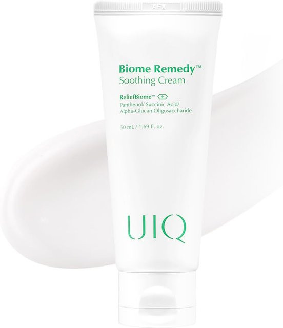 UIQ Biome Remedy Beruhigende Creme, 50 ml, mit Panthenol, Empfindliche Haut - Bild 1