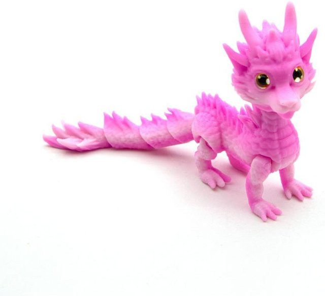 Binchi Outdoor Product Drache Actionfigur, rosa, ab 2 Jahren - Bild 1