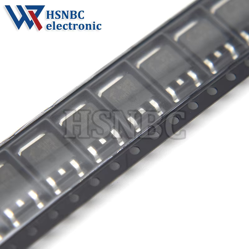 10 Stück HSNBC FHD150N1F4LA N-Kanal Power MOSFET Transistor TO-252 100V 150A in Schwarz - Bild 2