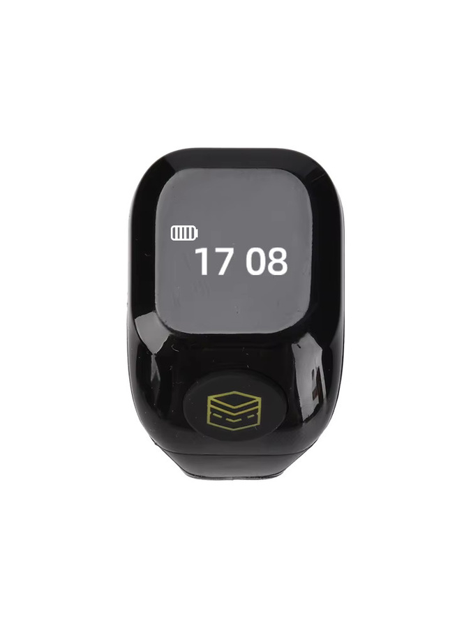 Gaqqee Drei-in-eins Bluetooth-APP-Ringzähler mit OLED-Display und Ringhalter in Schwarz - Bild 5