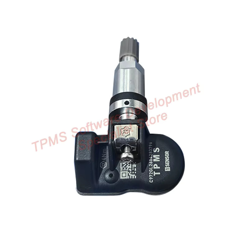 GANGLE 4er Set Programmierbare TPMS-Sensoren 315MHz oder 433MHz Universal 2-in-1 kompatibel mit TS501 TS508 TS601 TS608 ITS600E MK808TS MK808S-TS - Bild 2