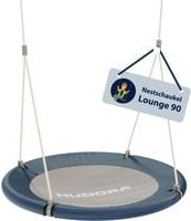 Hudora Nestschaukel Lounge 90 in Midnight Blue mit Textilene-Material und melierter Optik - Bild 1