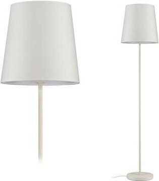 Paulmann Stellan II 80103 Stehlampe mit Stoffschirm in Beige und Weiß, E27, modern - Bild 1