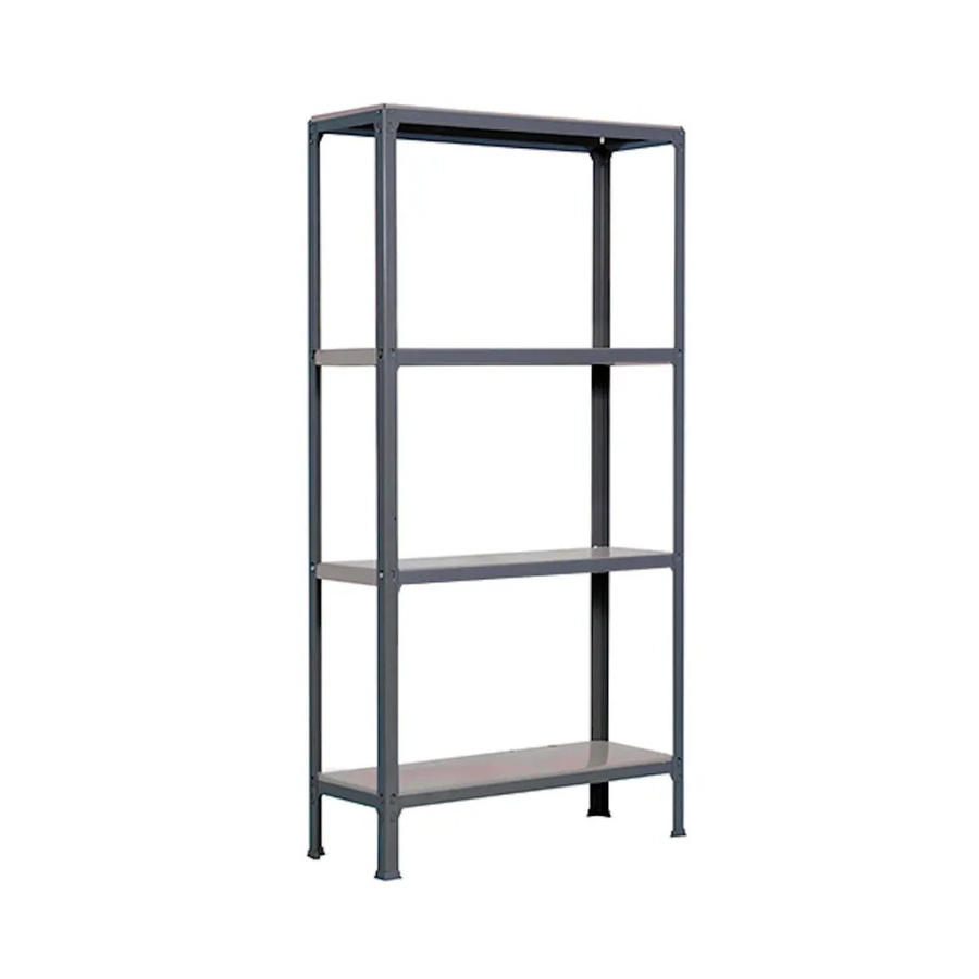 PROREGAL Wohnregal Living Koala aus Metall mit 4 Fachböden in Anthrazit, H x B x T: 160 x 100 x 30 cm - Bild 2