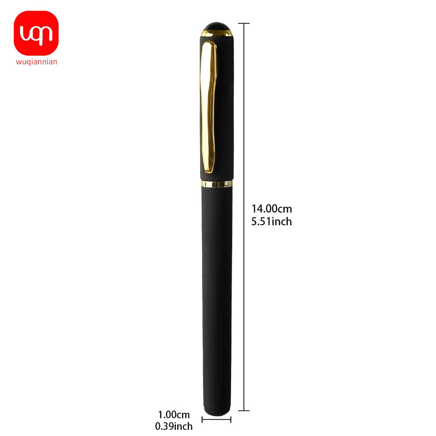 WQN Gelstift mit schwarzer Tinte und 0,5 mm Spitze für flüssiges Schreiben - Bild 4