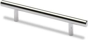 Möbelgriff Hettich Hale STA in Chrom glänzend, Farbe Silber, Breite: 96 mm, Tiefe: 12 mm - Bild 1