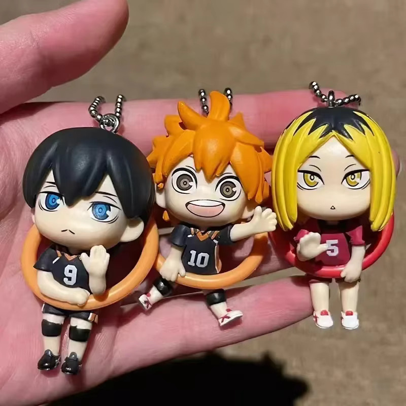 TakaraTomyArt Haikyuu!! Hinata Shoyo Kugelkettenanhänger Konnichiwa! Anime-Figur Maskottchen Multicolor - Bild 4