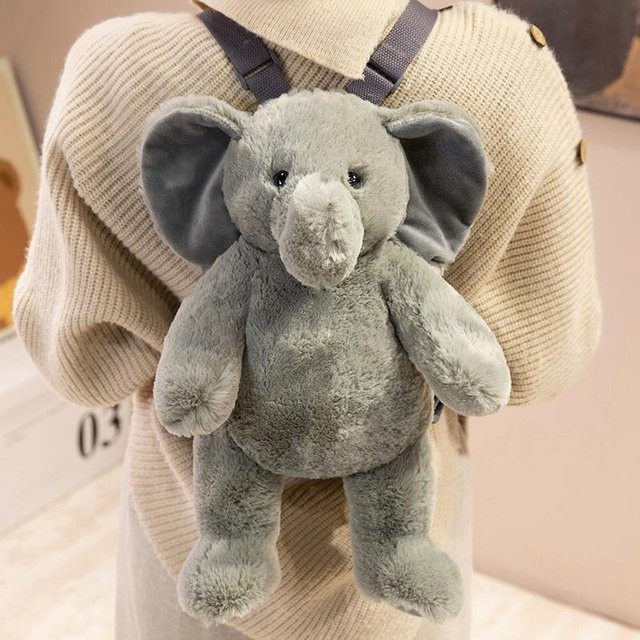 Binchi Fitness Wildtier Plüsch Rucksack, 40cm, ab 14 Jahren - Bild 1