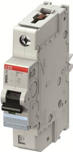 ABB S401E-C63 Leitungsschutzschalter 2CCS551001R0634 1-polig grau 63A - Bild 1
