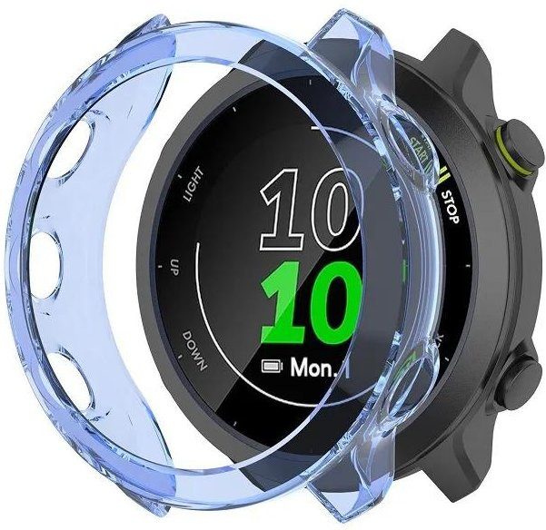 TPU-Schutzhülle für Garmin Forerunner 55, Silikon, blau - Bild 1
