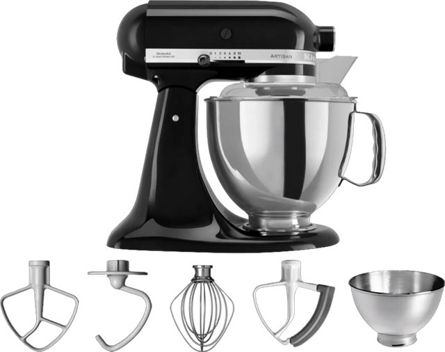 KitchenAid Artisan Küchenmaschine 5KSM175PS in Onyx Schwarz - Bild 1