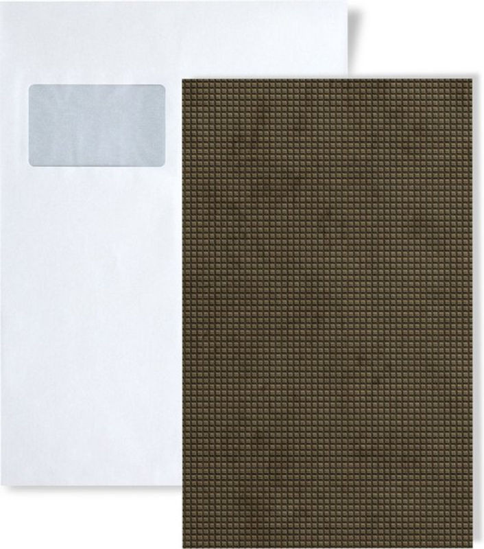 Wallface Wandpaneel Antigrav Collection Square 2 Velvet Mocha Braun Textil Musterstück in DIN A5 Größe - Bild 1