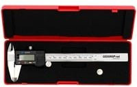 Gedore red Digitaler Messschieber in Grau/Silber mit Außen-, Innen-, Stufen- und Tiefenmessung, Messbereich: 153 mm, R94420021 - Bild 1
