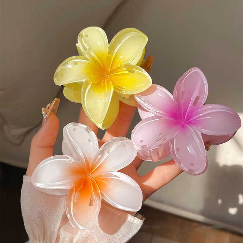 Haarspange Blume, 2 Stück, Damen - Bild 3