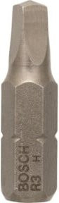 Bosch Schrauberbit Extra-Hart R3 in Silber, Länge: 25 mm - Bild 1