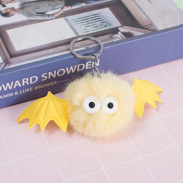 Linyi toy Schlüsselanhänger Fledermaus, Silikonflügel, Damen - Bild 1