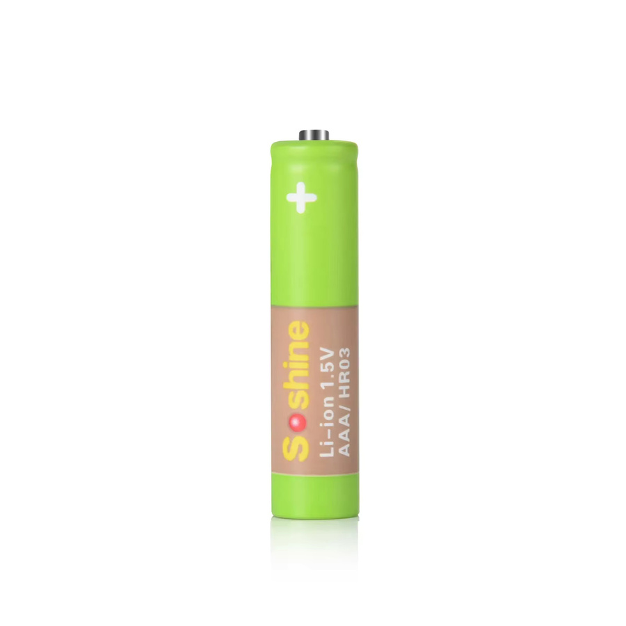 Soshine Smart Akku-Ladegerät für AAA Lithium-Akkus mit 1100 mWh und 1,5 V - Bild 2
