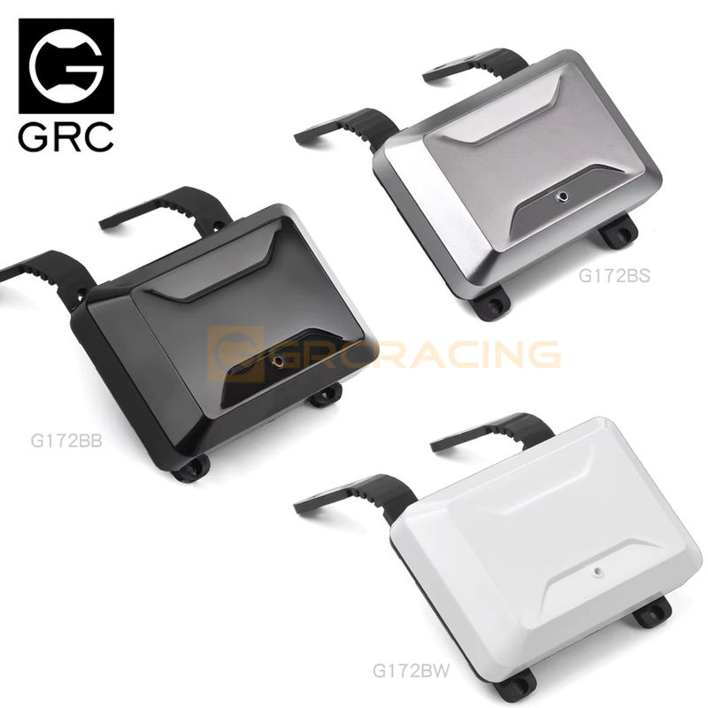 GRC RC Auto Zubehör 1/10 Scale Simulation Toolbox/Tasche aus Kunststoff in Schwarz oder Weiß G172BS/W/B - Bild 2