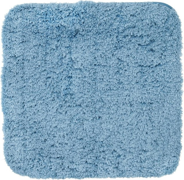 Premium Living WC-Vorleger Chris Blau, rutschfest und waschbar, B/T: 50 x 50 cm - Bild 1