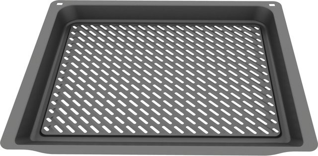 Siemens Air Fry & Grillblech aus Emaille, Grau, B/T/H: 45,5 x 37,5 x 3,4 cm - Bild 1