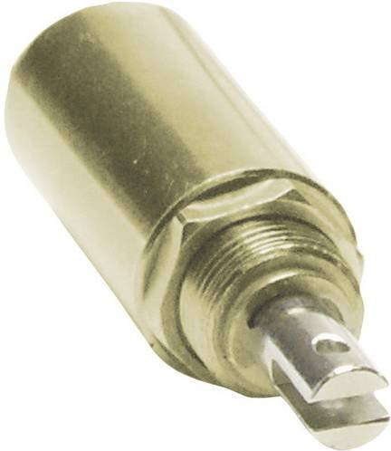 RED MAGNETICS Hubmagnet ITS-LZ-1335-Z-12VDC ziehend 0,4 N bis 2 N, 12 V/DC, 4 W, Silber - Bild 1