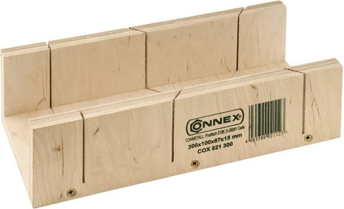 CONNEX Schneidladen für gerade Schnitte und 45-Grad-Winkel in Beige - Bild 1