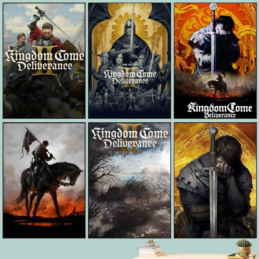 Game Kingdom Come Deliverance 2 Poster, selbstklebend, wasserfest, mehrfarbig, Rechteckig - Bild 2